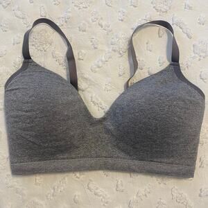 Thirdlove Form 360 Fit Wireless Bra Size MD++ Heather Grey